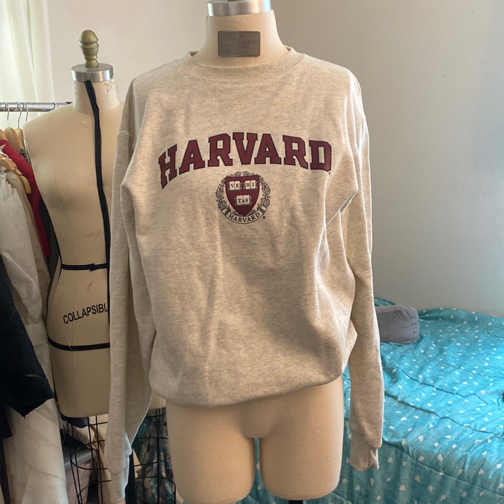 Harvard crew neck sweatshirt